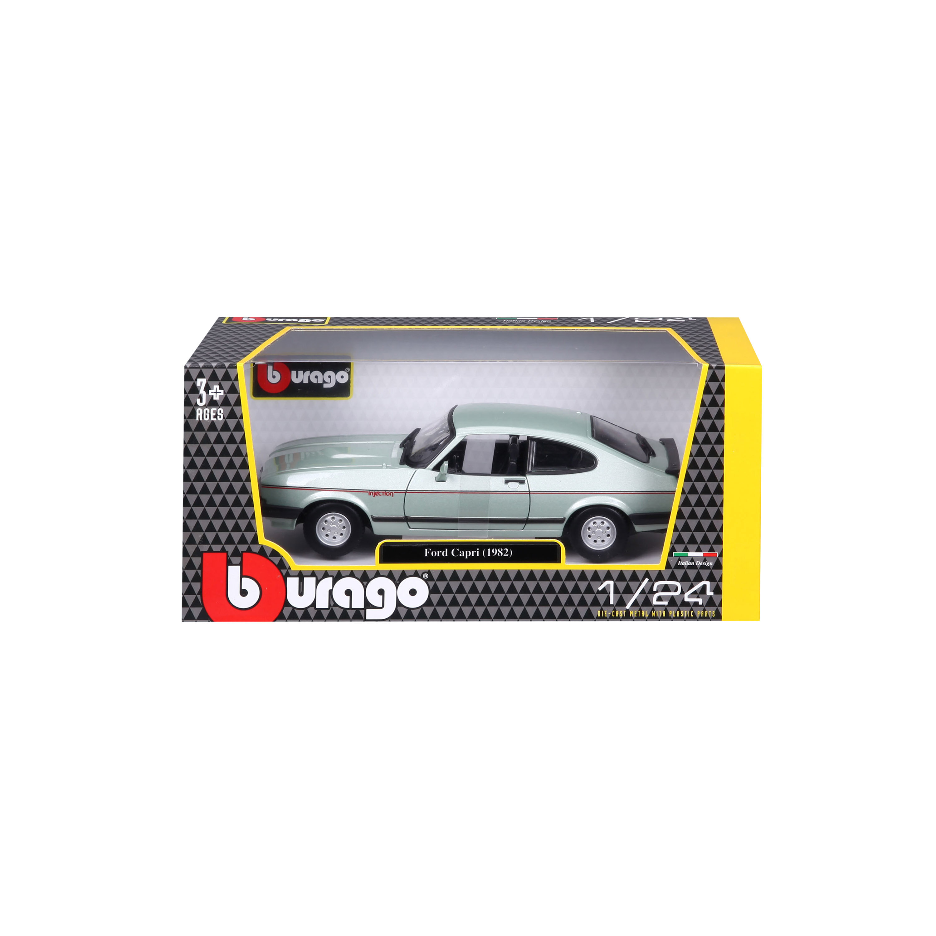 Ford Capri 1973 light blue 1:24 Bburago