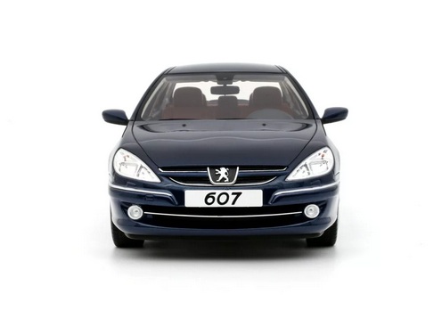 Peugeot 607 3.0 V6 Phase 2 2008 blue Montebello 1:18 OttOmobile