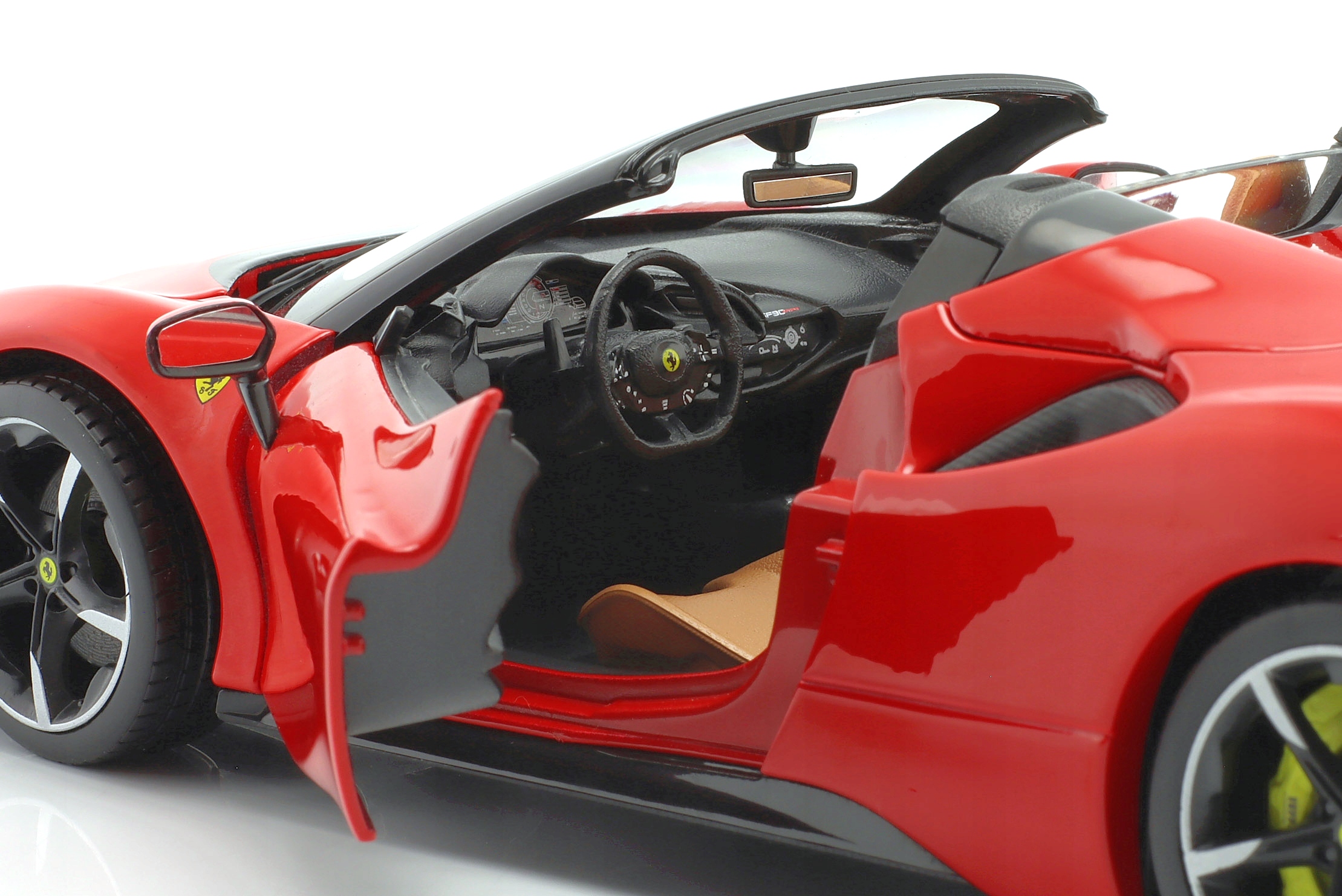 Ferrari SF90 Spider 2020 red 1:18 Bburago