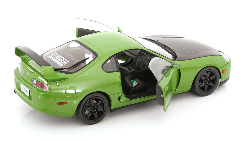 Toyota Supra MK4 1993 green 1:18 Solido