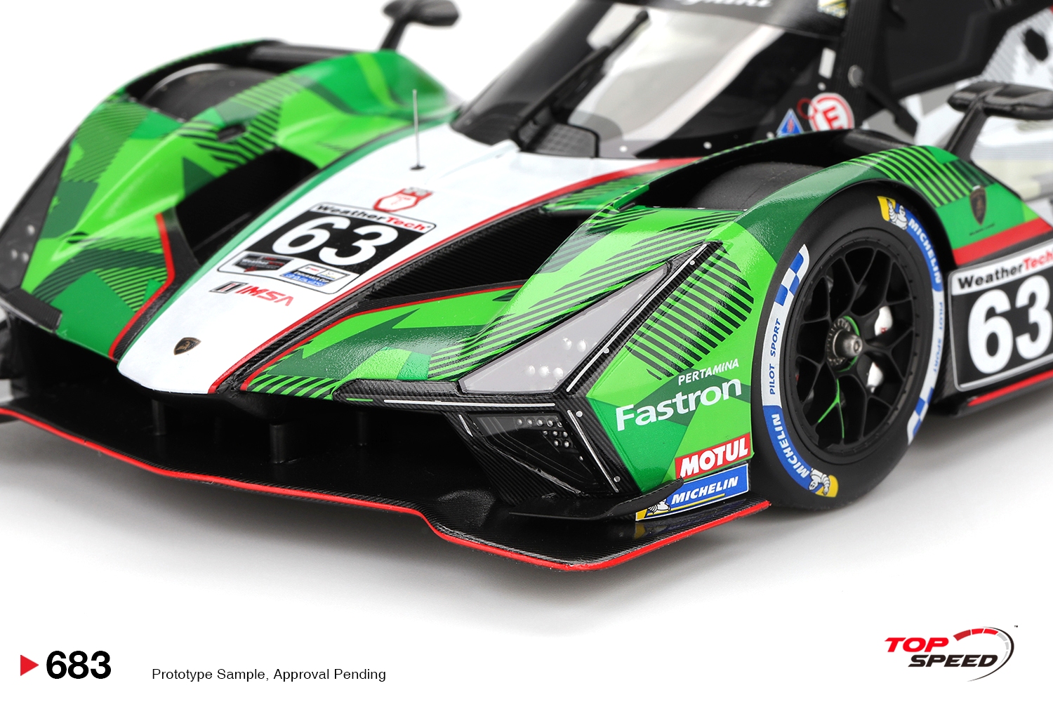 Lamborghini SC63 #63 Automobili Lamborghini Squadra Corse 24H Daytona 2025 1:18 TopSpeed Models