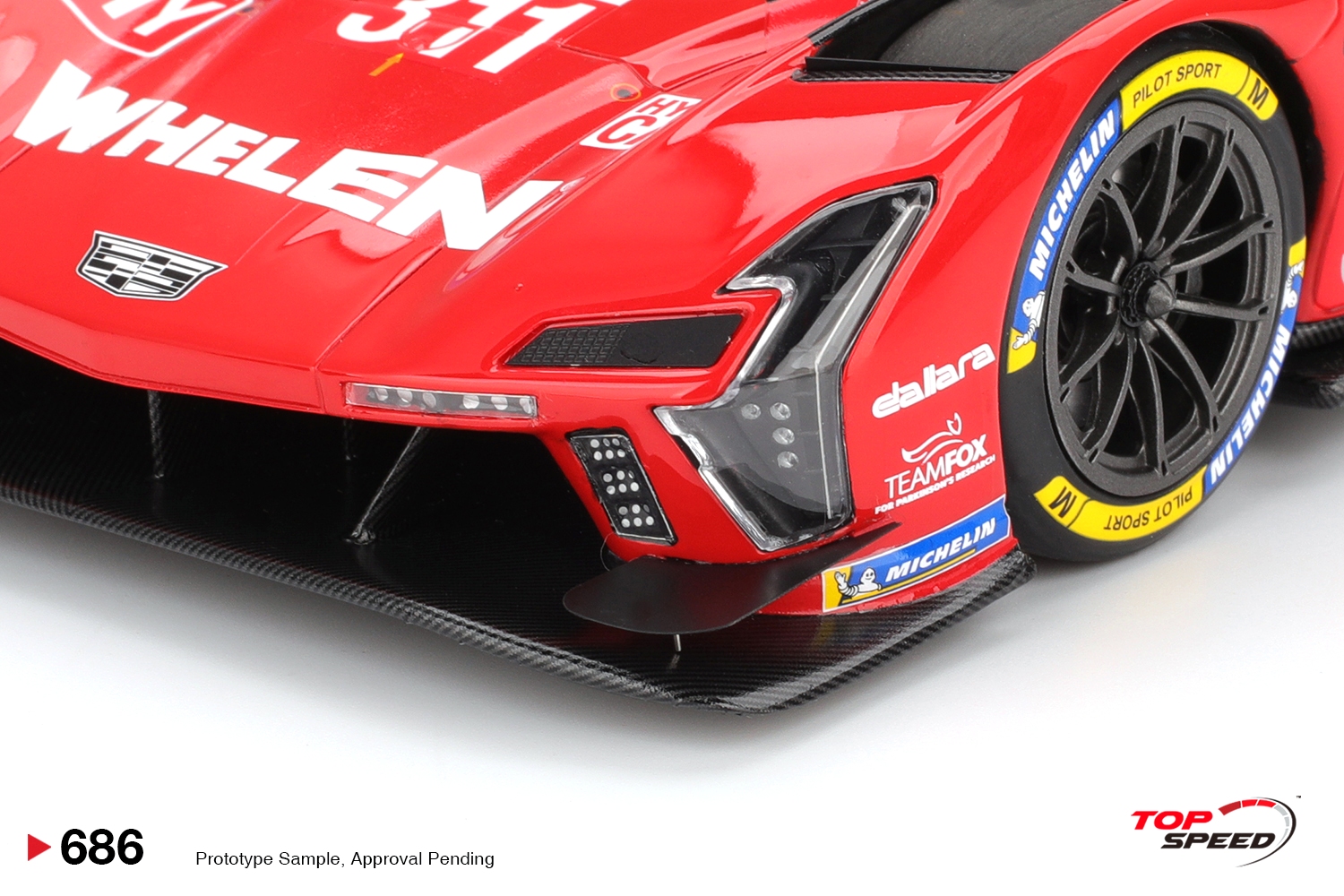 Cadillac V-Series.R #311 Cadillac Whelen 24H Le Mans 2025 1:18 TopSpeed Models
