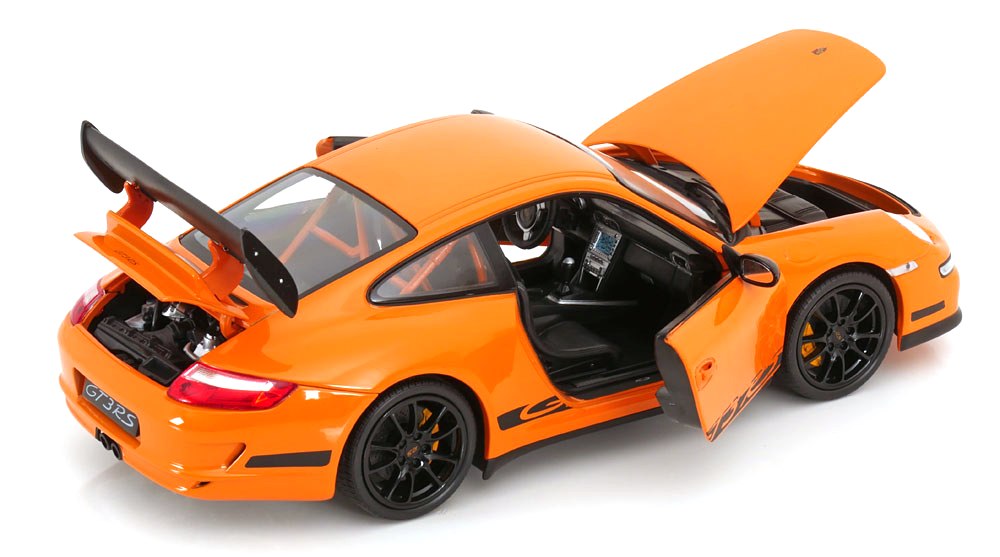 Porsche 911 (997) GT3 RS orange 1:18 Welly