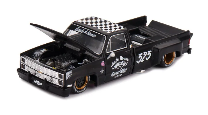 Chevrolet Silverado Dually Hot Rod V1 1:64 Mini GT