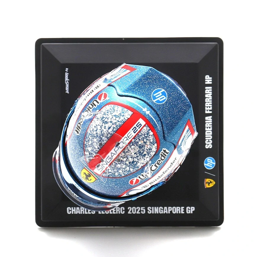 Helmet - Charles Leclerc - Scuderia Ferrari HP Singapore GP 2025 1:5 Look Smart Models
