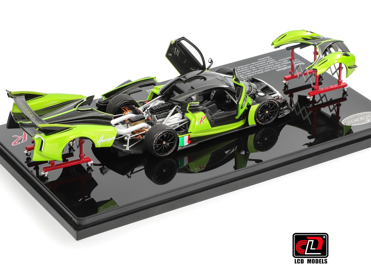 Pagani Huayra R green 1:43 LCD Model