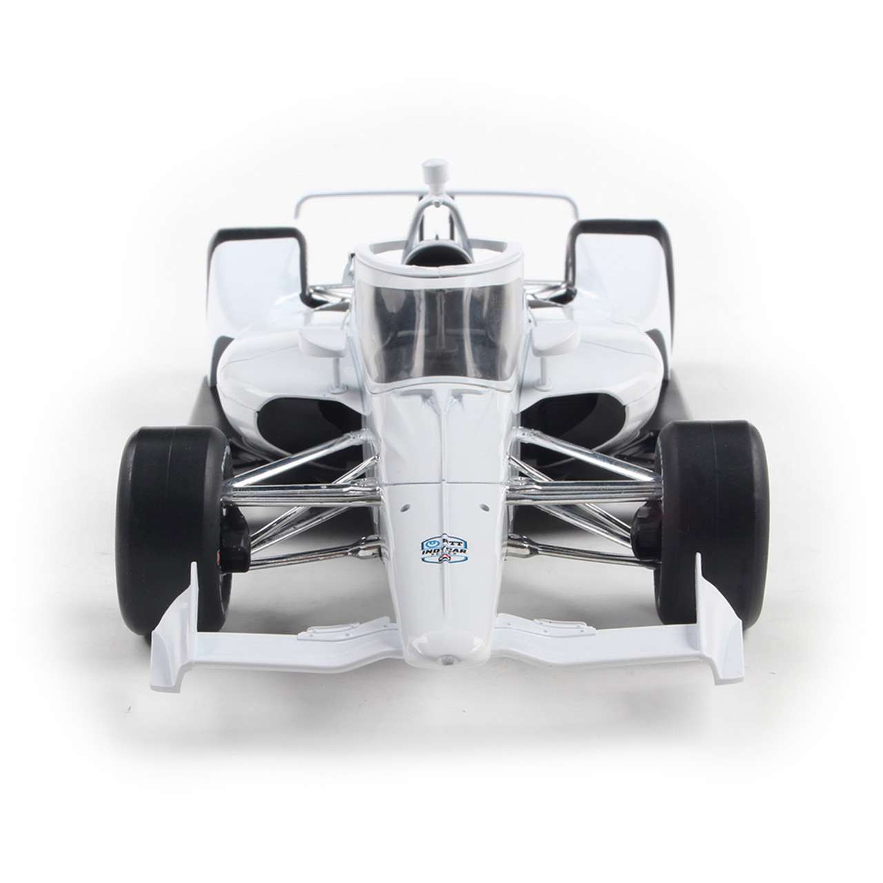 Dallara NTT Indycar Blank White Autograph Car Super Speedway Configuration 2025 white 1:18 Ixo America
