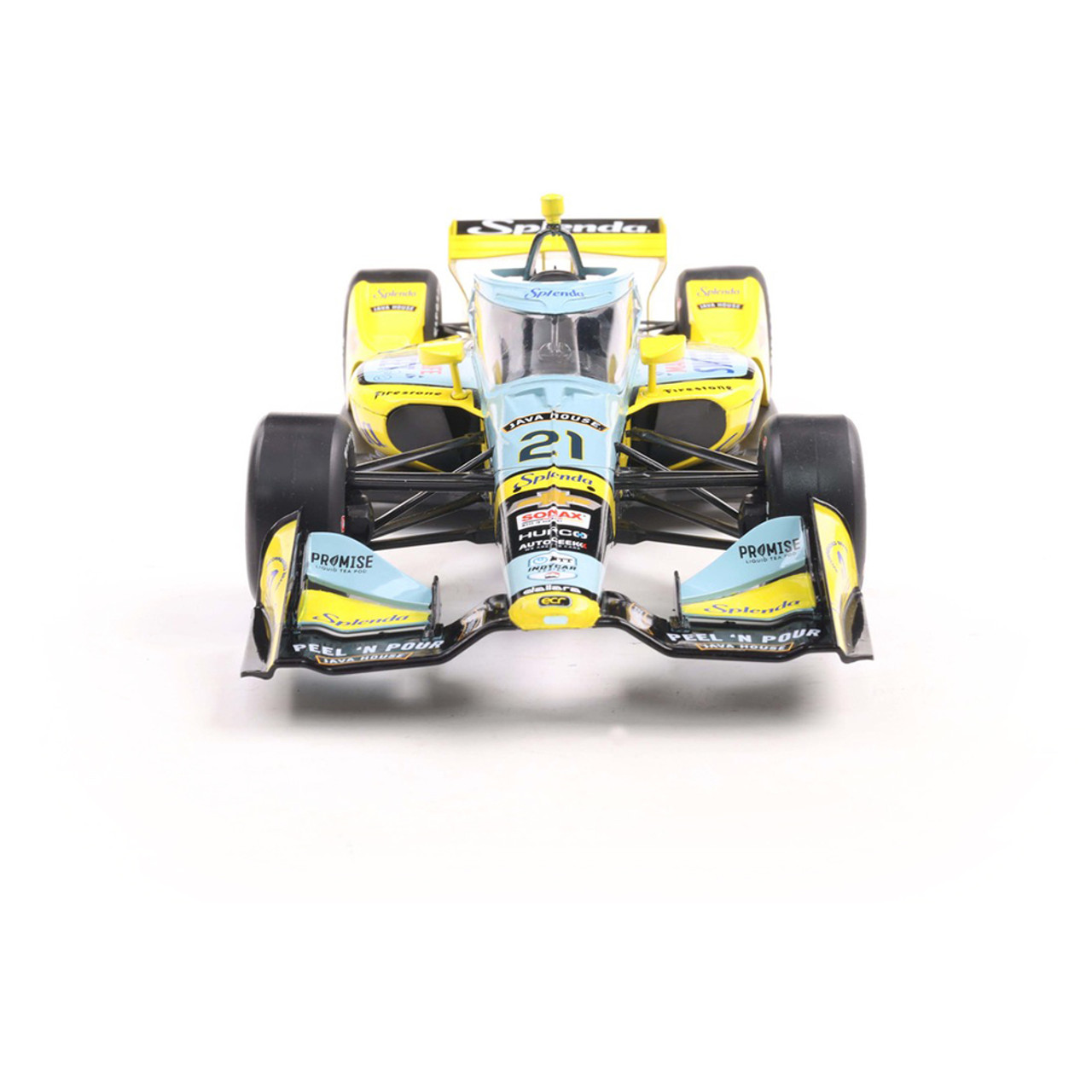 Dallara NTT Indycar #21 Christian Rasmussen Ed Carpenter Racing TBD Road Course 2025 1:18 Ixo America