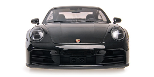 Porsche 911 (992.2) Carrera Coupe 2024 black metallic 1:18 Minichamps 