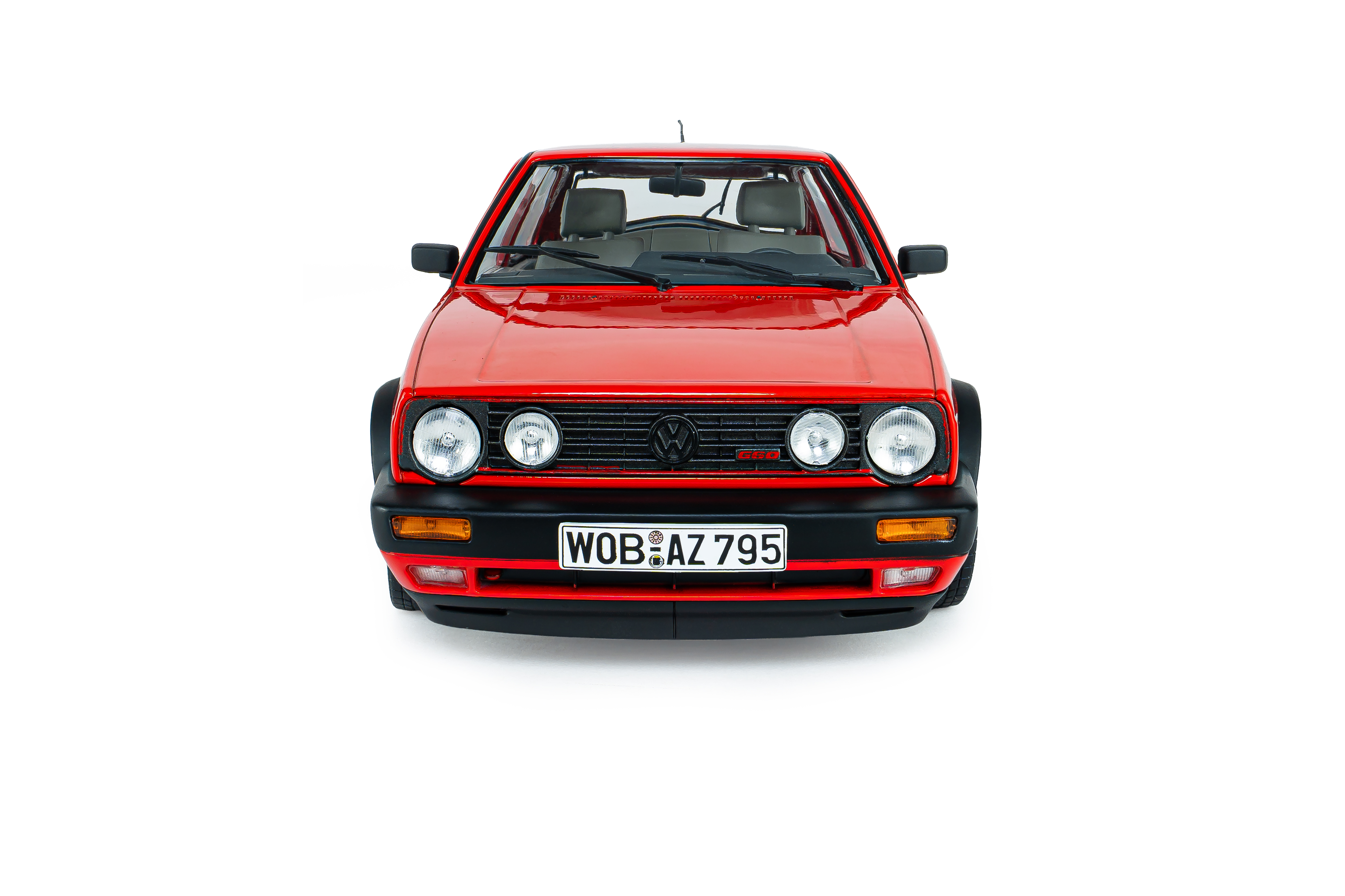 Volkswagen Golf 2 GTI G60 1989 Mars red 1:18 Solido
