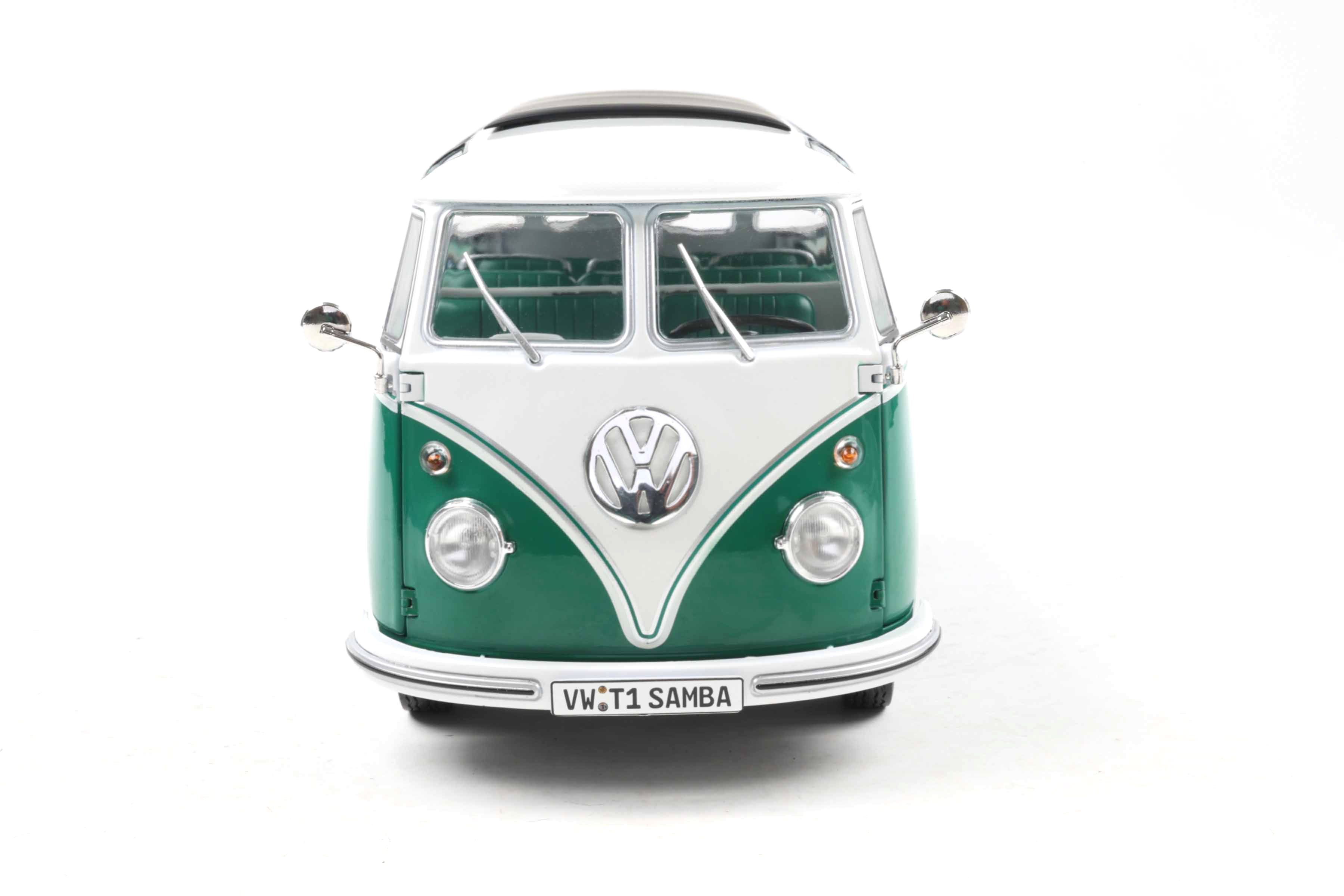Volkswagen T1 Samba 1962 green/white 1:18 Solido