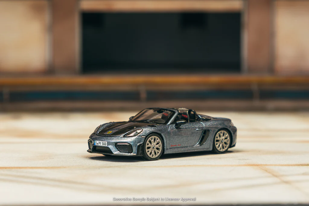 Porsche 718 Spyder RS vanadium grey metallic 1:64 Tarmac