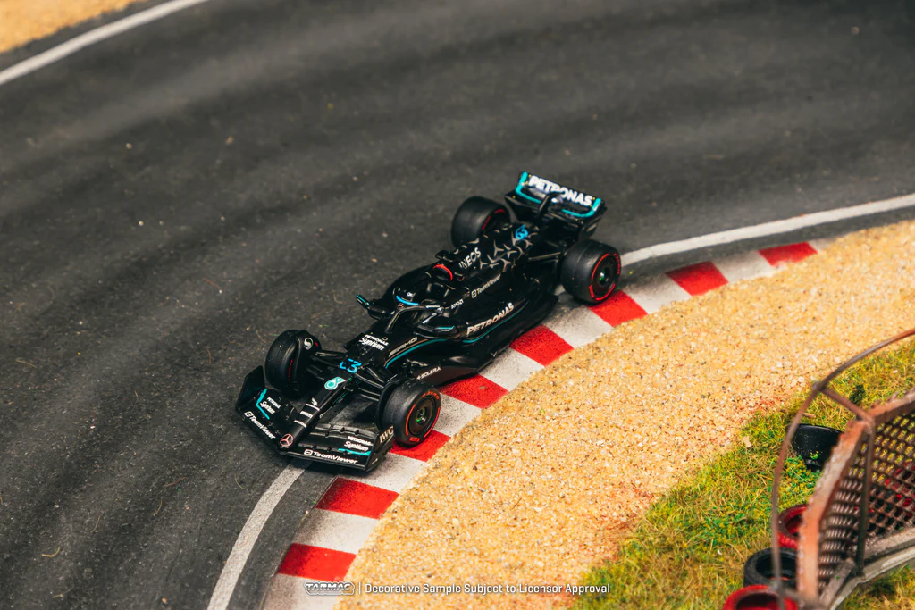 Mercedes-AMG F1 W14 E Performance #63 George Russell Spanish Grand Prix 2023 1:64 Tarmac