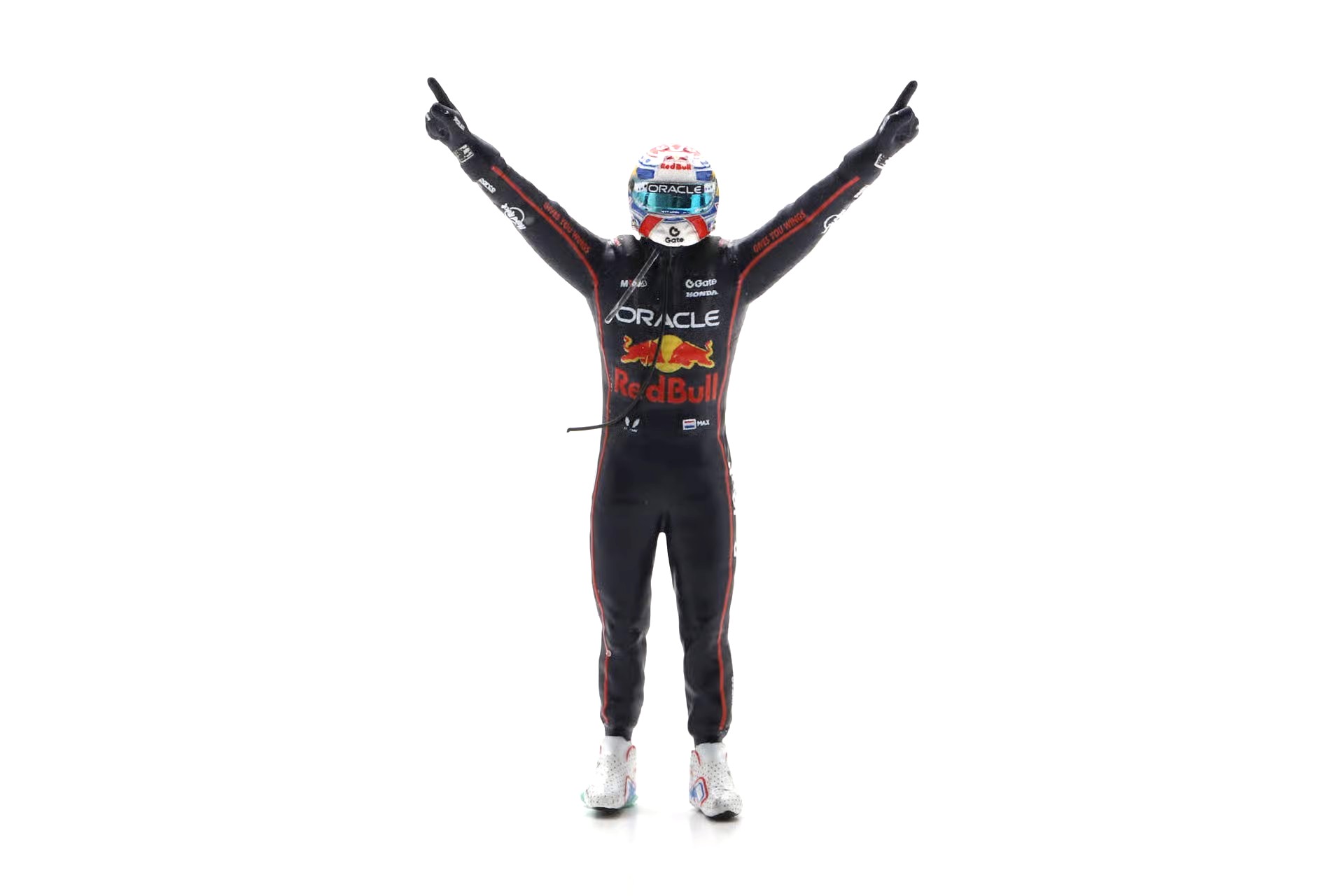 Red Bull Racing RB21 #1 M.Verstappen Winner US GP 2025 with Pit Board & Bigger Base 1:43 Spark