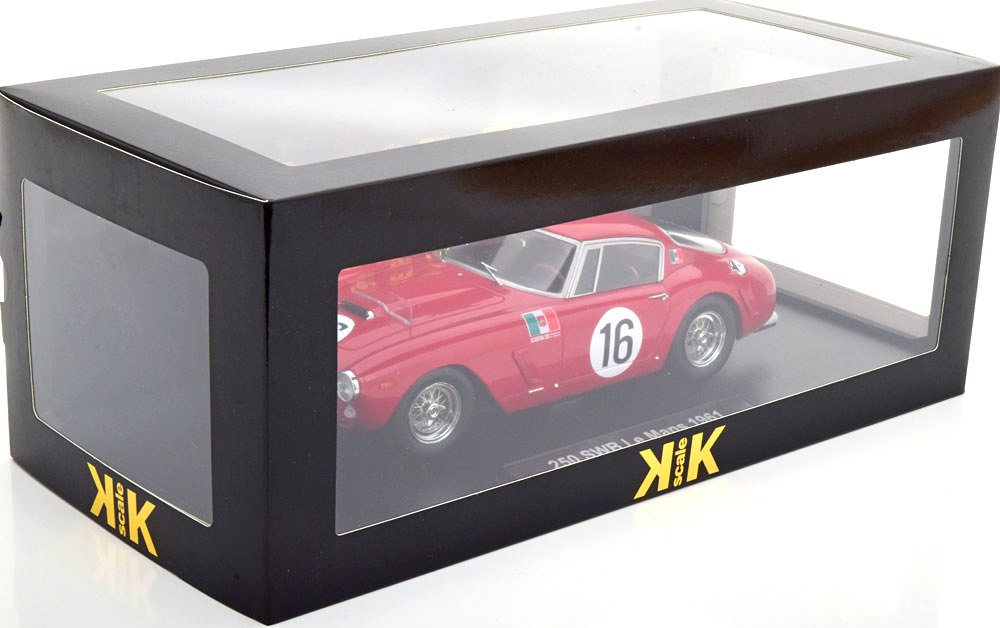 Ferrari 250 GT SWB Competizione #16 Trintignant Abate 24H Le Mans 1961 1:18 KK Scale