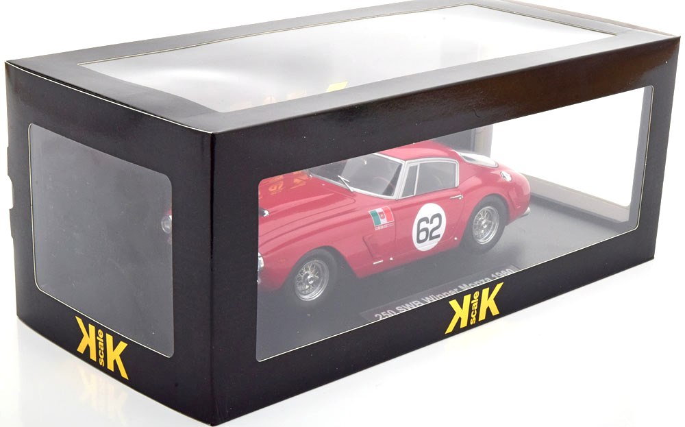 Ferrari 250 GT SWB Competizione #62 Abate Winner Monza 1960 1:18 KK Scale