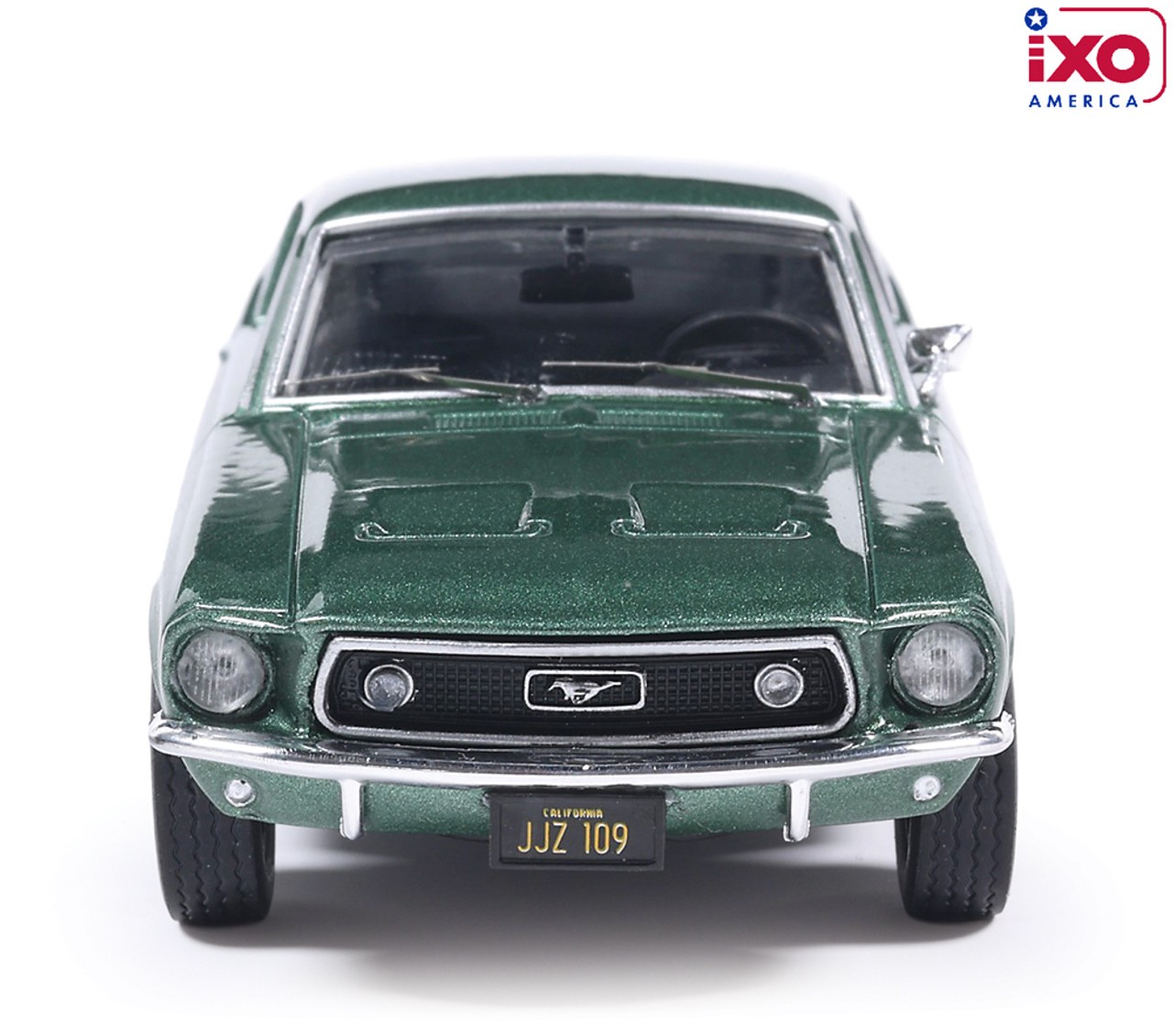 Ford Mustang 1968 highland green 1:43 Ixo America