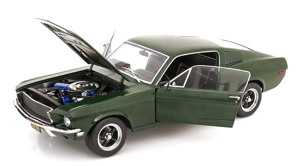 Ford Mustang GT Fastback Coupe Bullitt Movie Edition 1968 green 1:12 KK Scale