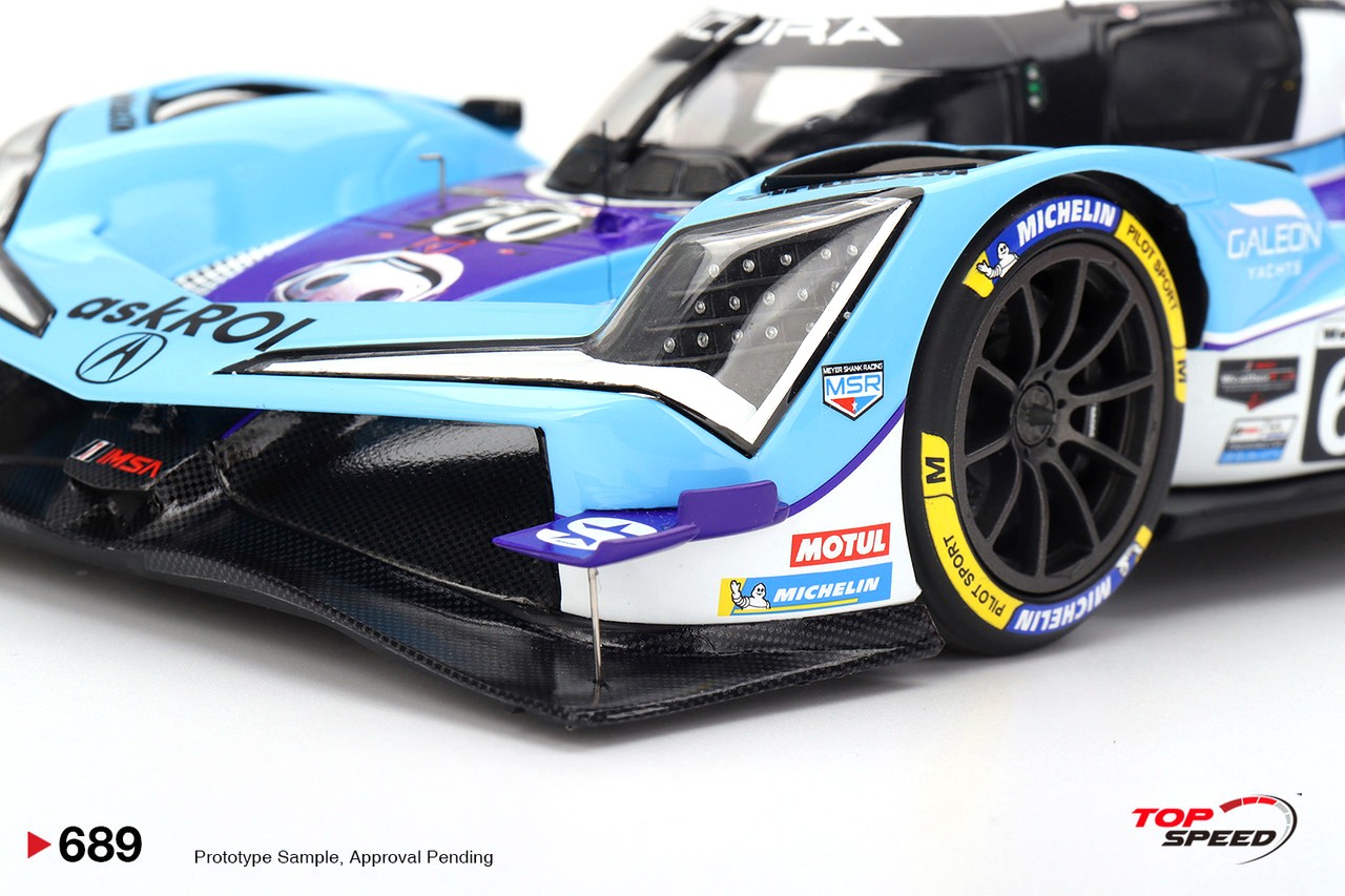 Acura ARX-06 #60 Acura Meyer Shank Racing 24H Sebring 2025 1:18 TopSpeed Models