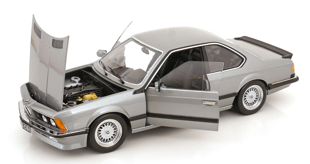 BMW 6-Series M635 CSI E24 Coupe 1987 grey metallic 1:12 KK Scale