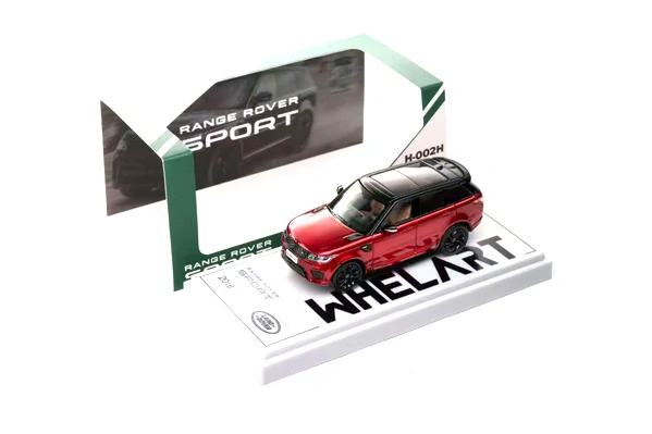 Land Rover Sport 2018 metallic red 1:64 Whelart