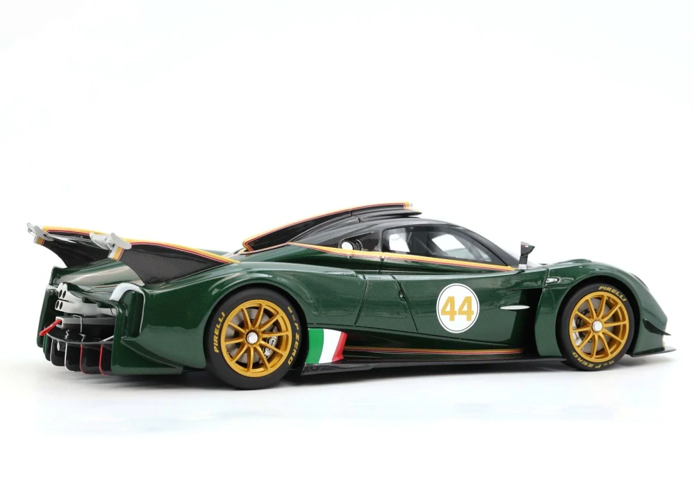 Pagani Huayra R Gloss green carbon verde smeraldo 1:18 B.B.R.