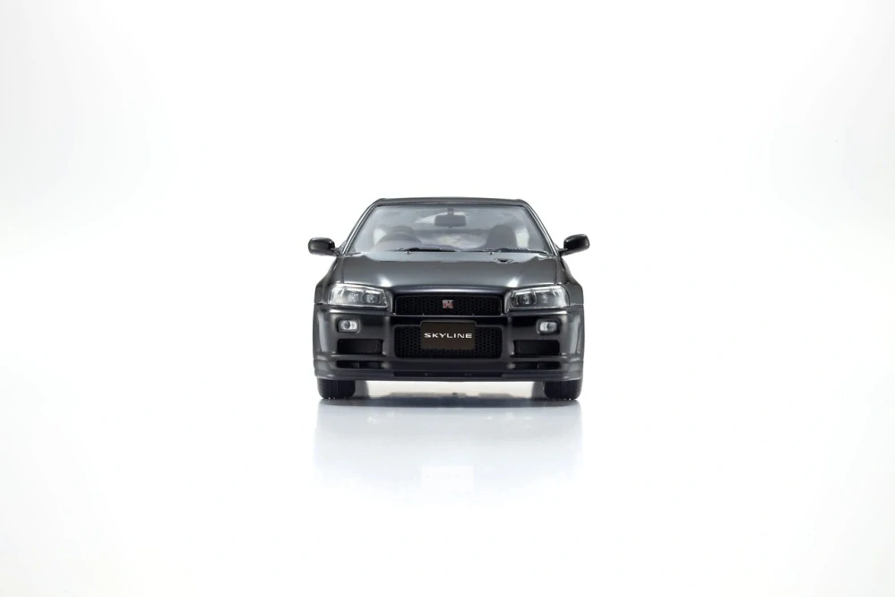 Nissan Skyline GT-R R34 V-SpecII 2001 black 1:43 Kyosho