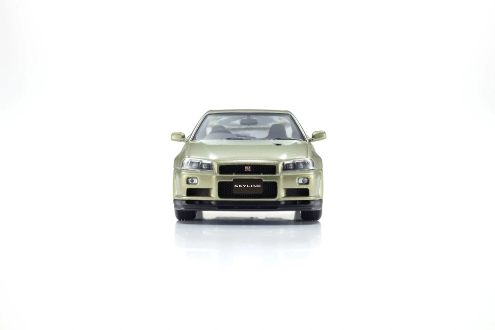Nissan Skyline GT-R R34 V-SpecII 2001 Millenium jade 1:43 Kyosho