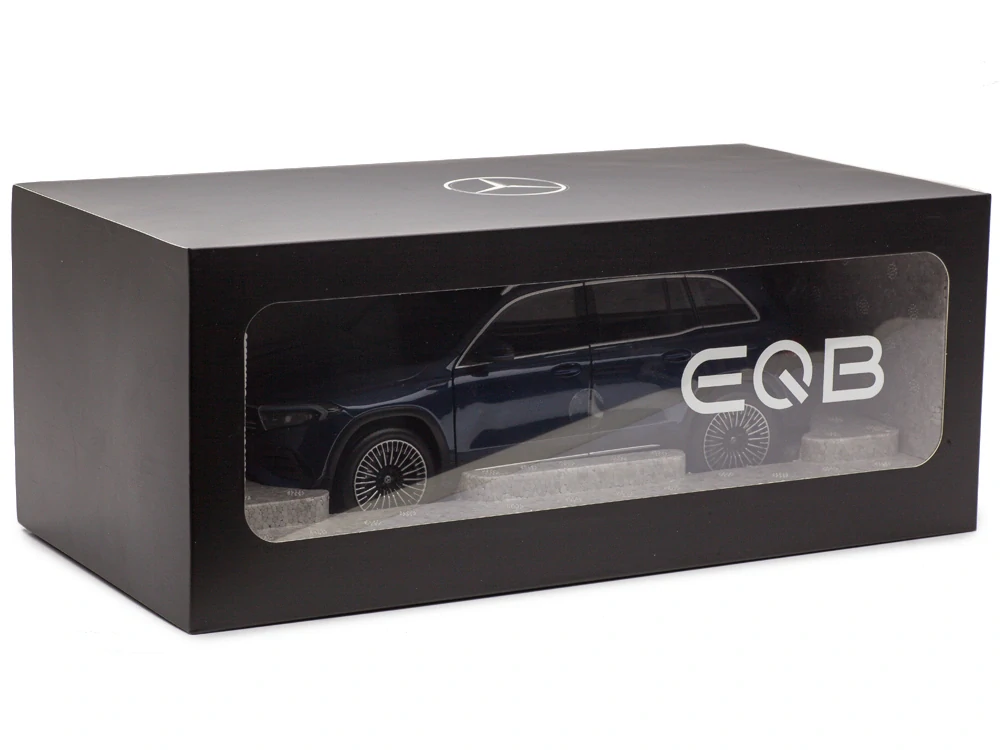 Mercedes-Benz EQB X243 blue metallic 1:18 NZG
