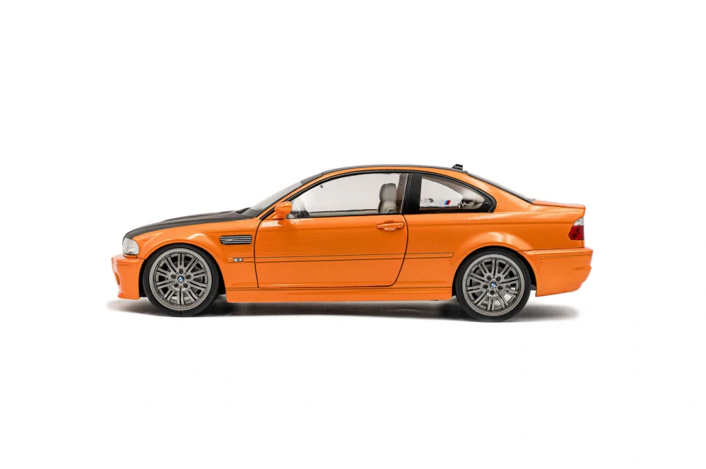 BMW E46 M3 Coupe Solido Works 2000 orange 1:18 Solido