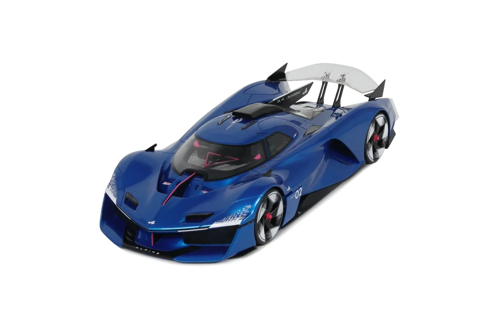 Alpine Alpenglow HY6 2024 specular blue 1:18 OttOmobile