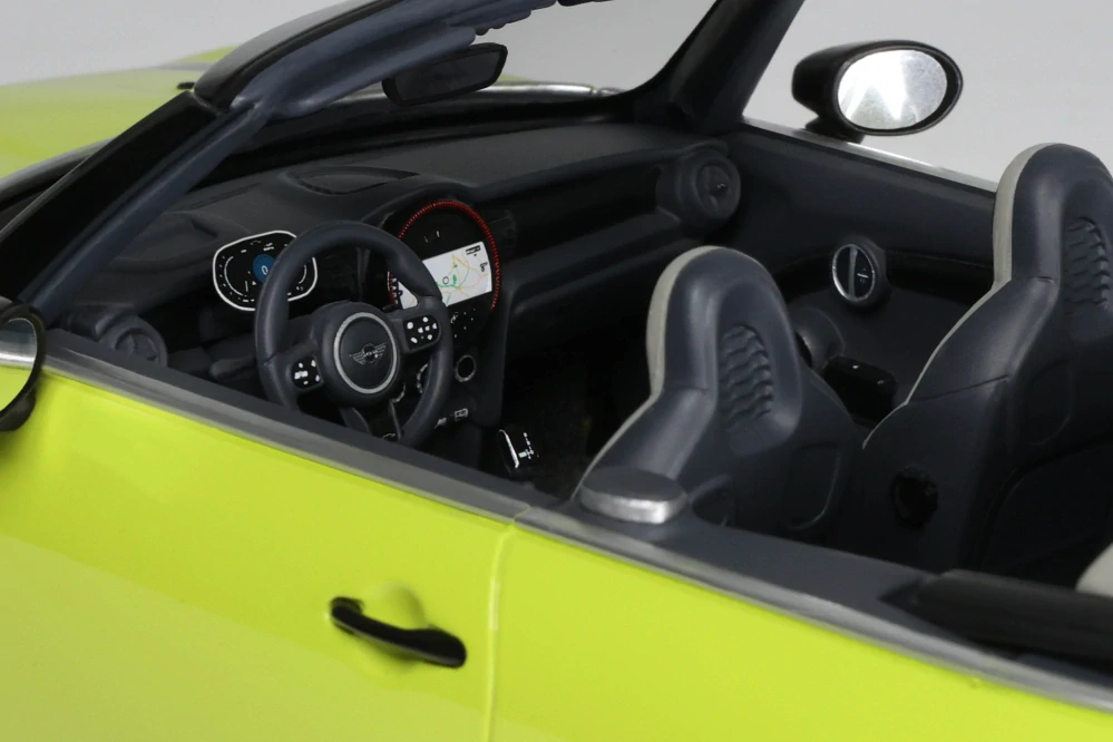 Mini JCW Cabrio 2021 Zesty yellow 1:18 OttOmobile