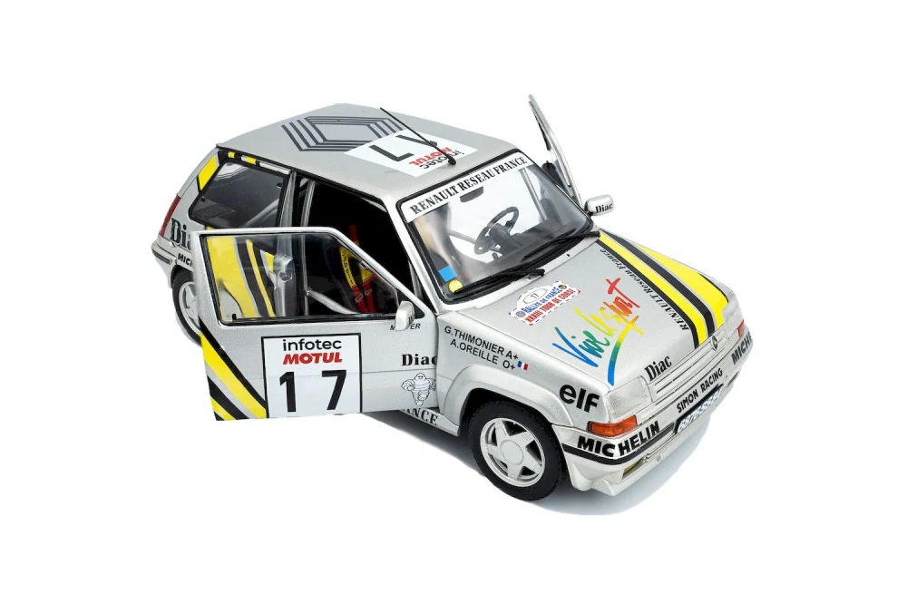 Renault 5 GT Turbo MK2 #17 A.Oreille Tour de Corse 1989 1:18 Solido