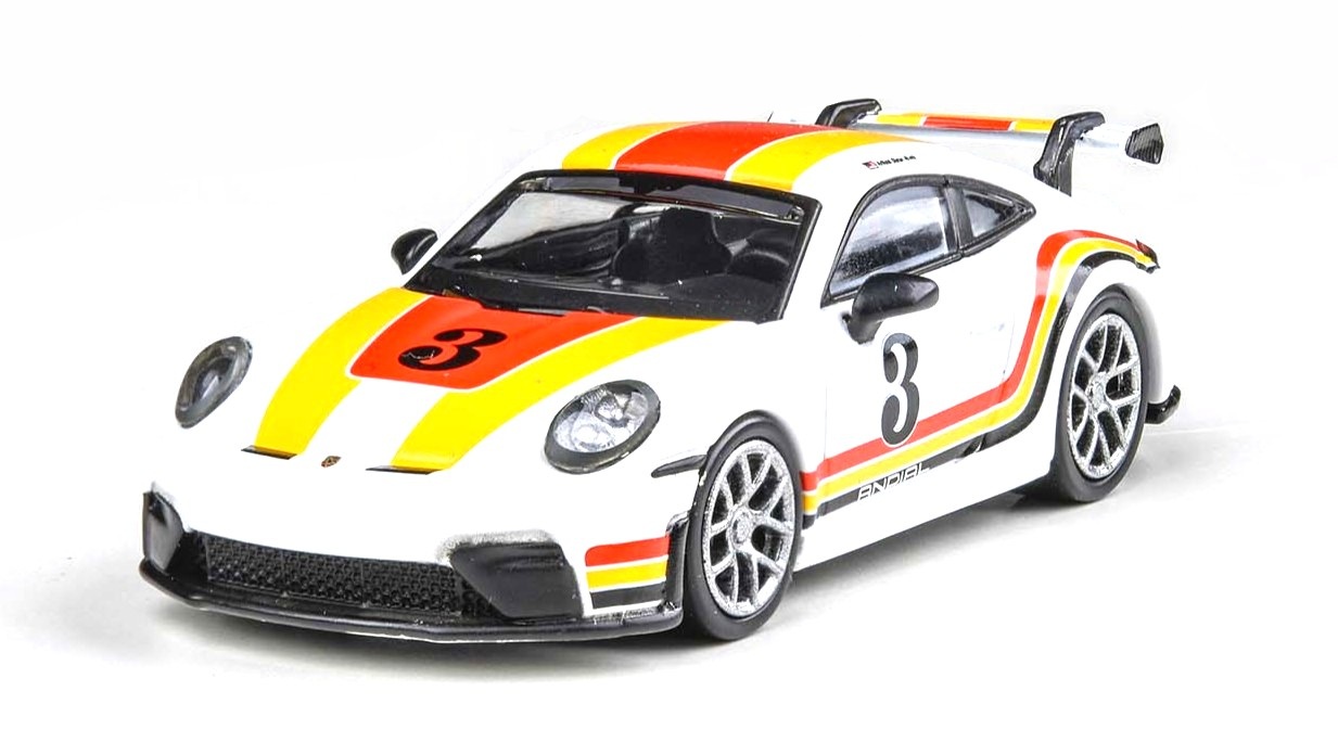 Porsche 911 992-2 GT3 Coupe 2025 #3 Andial Livery 1:64 Para64