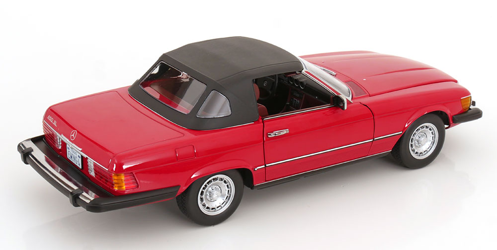 Mercedes-Benz 450SL R107 USA 1979 *Dallas* TV-Series red 1:12 KK Scale