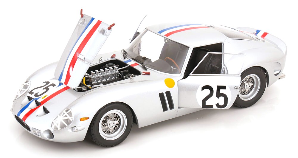 Ferrari 250 GTO #25 Dumay/Dernier Le Mans 1963 1:12 KK Scale