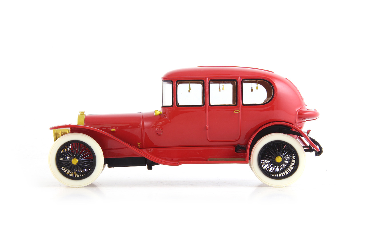 Gregoire 15/22HP Torpille Saloon Alin & Liautard 1912 red 1:43 AutoCult