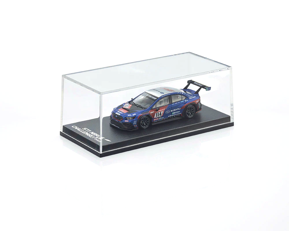 Subaru WRX STI #114 C. van Dam/T.Schrick/H.Yamauchi/T.Iguchi NBR 2023 With LED With Book 1:64 Kyosho