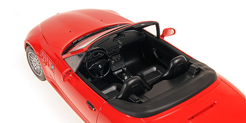 BMW Z3 Roadster 1997 red 1:18 Minichamps