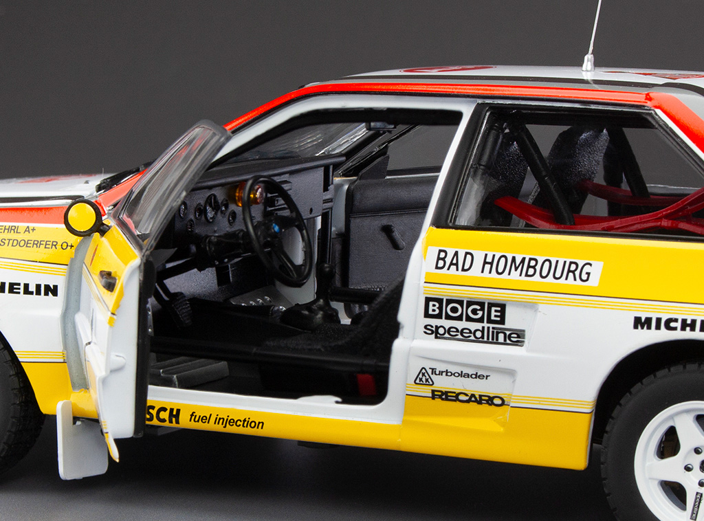 Audi Quattro A2 #1 Rohrl/Geistdorfer Winner Rallye Monte Carlo 1984 1:18 Sun Star
