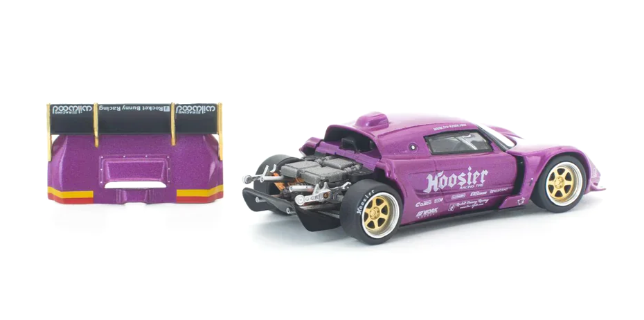 Lotus Pandem Elise purple 1:64 Pop Race