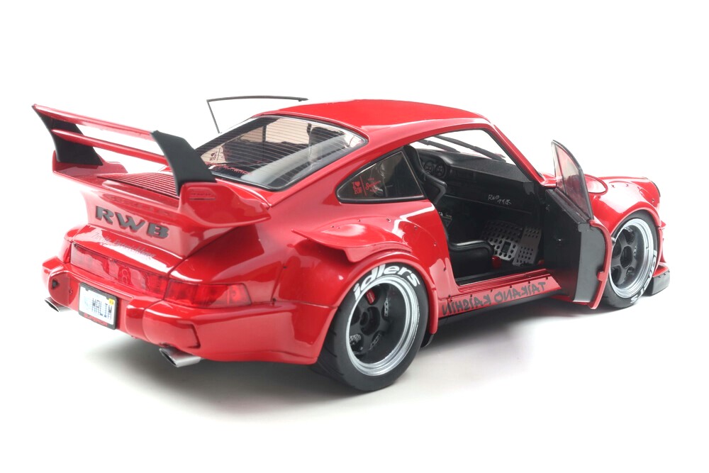 Porsche RWB Bodykit Taikano Kaishin 2024 red 1:18 Solido