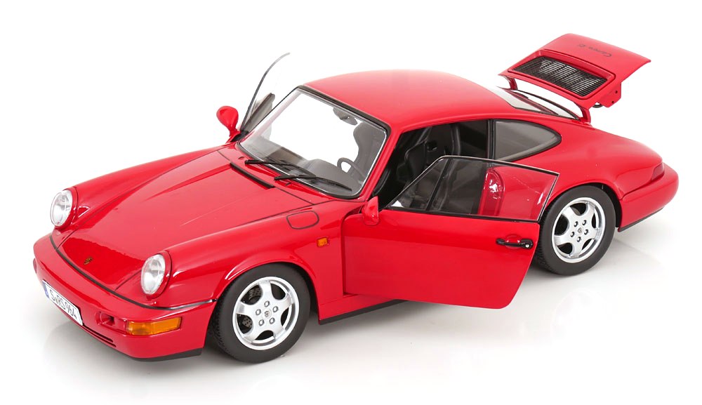 Porsche 911 964 RS Coupe 1992 Cup Rims red 1:12 KK Scale