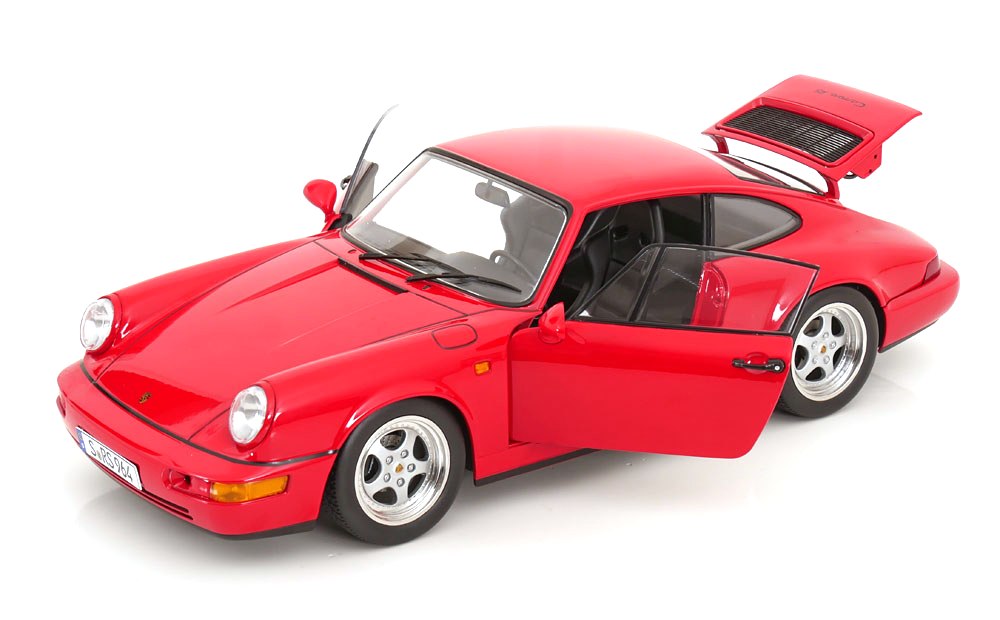 Porsche 911 964 RS Coupe 1992 Speedline Rims red 1:12 KK Scale