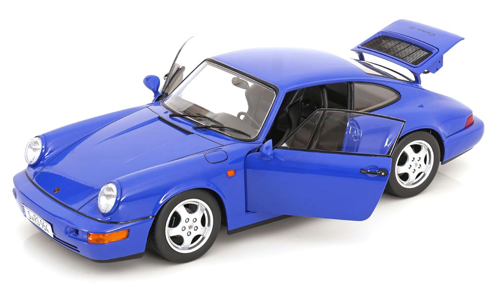 Porsche 911 964 RS Coupe 1992 Cup Rims blue 1:12 KK Scale
