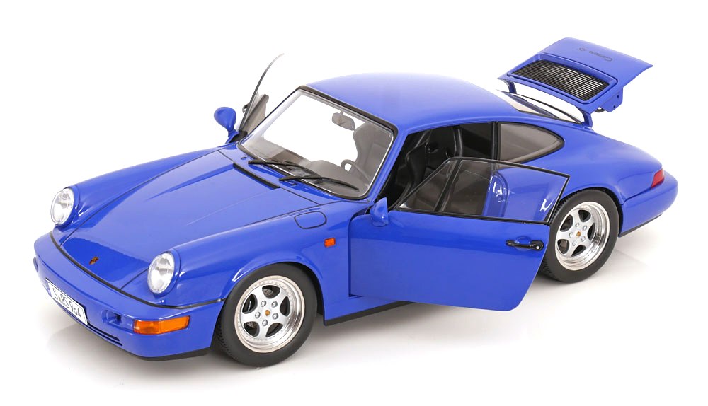 Porsche 911 964 RS Coupe 1992 Speedline Rims blue 1:12 KK Scale