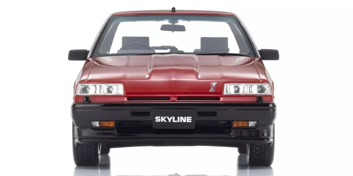Nissan Skyline 2000 Turbo RS-X 1981 red/grey 1:18 Kyosho