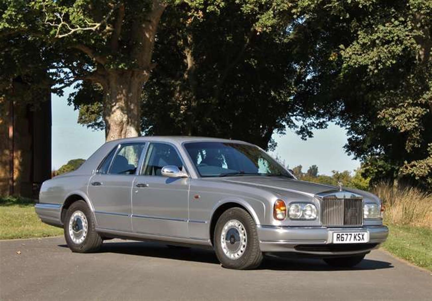 Rolls Royce Silver Seraph 1998 silver pearl 1:43 Matrix Scale Models