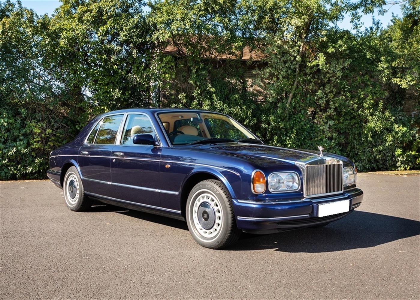 Rolls Royce Silver Seraph 1998 blue metallic 1:43 Matrix Scale Models