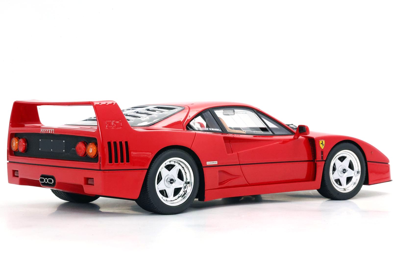 Ferrari F40 Rosso Corsa Ex Nigel Mansell 1:18 B.B.R.